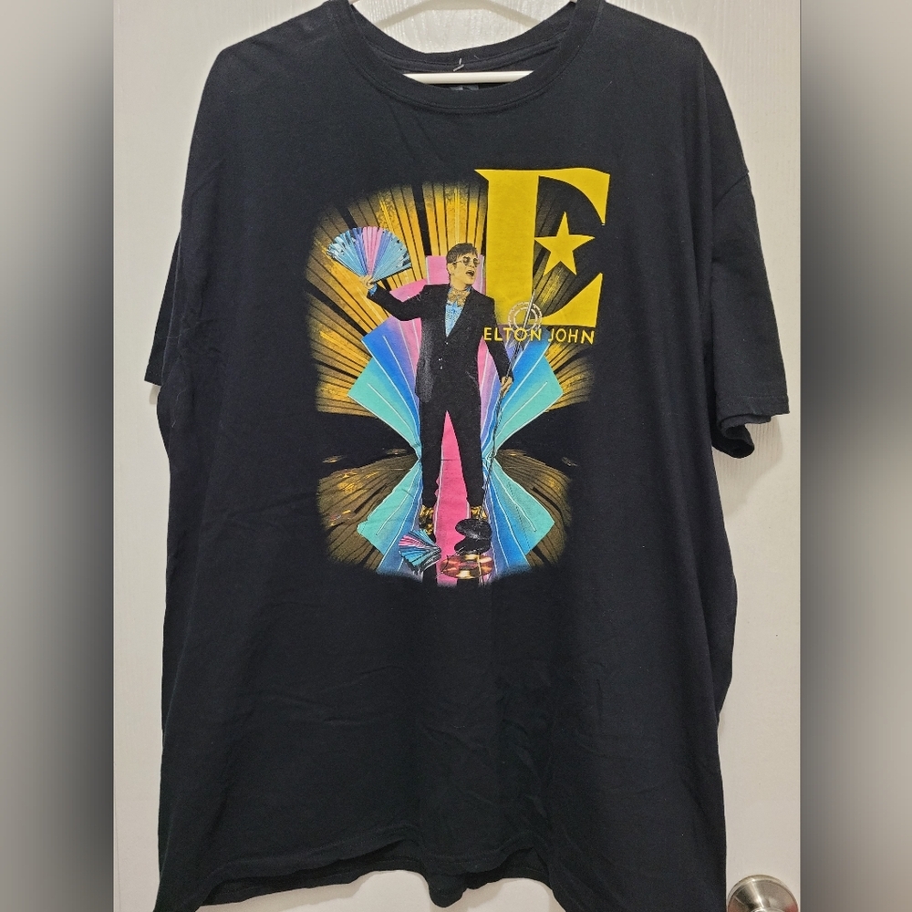 Mens Elton John  band TShirt